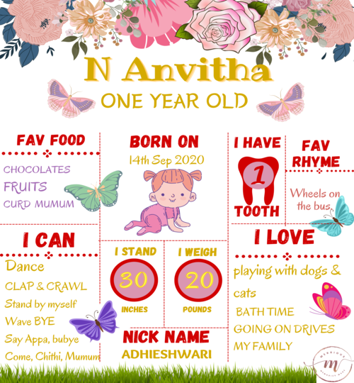 Butterfly Welcomeboard